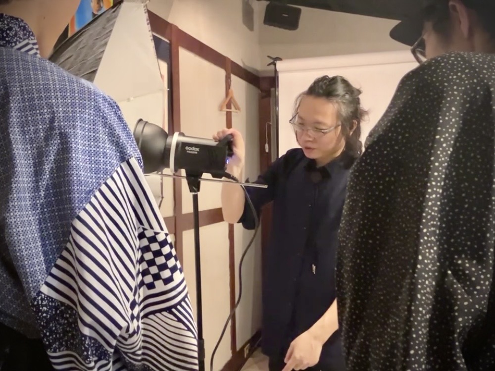 藤木屋スタッフ向けに行った撮影内製化レクチャーの様子